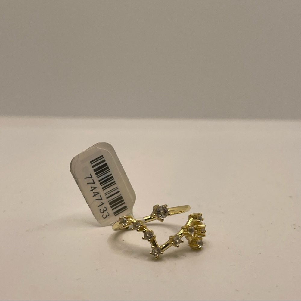 🆕️ 925 GP Pisces Ring - Sz 5 1/2 New